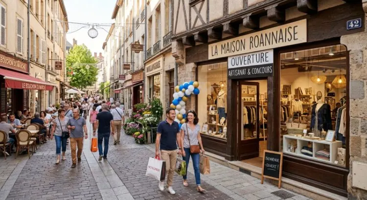 Ouvrir un commerce à Roanne : les rues et quartiers commerçants qui marchent