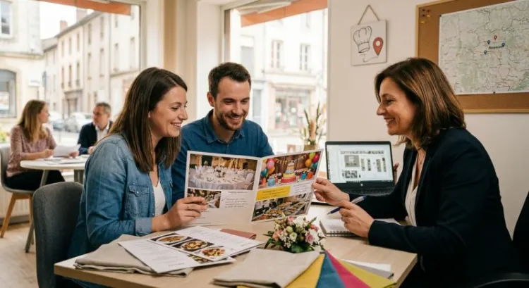 Trouver un traiteur ou un service de réception dans le Roannais : mariages, anniversaires et repas d'entreprise